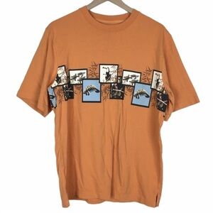 BOCA CLASSICS Vintage Retro T Shirt Endangered Animal Graphic 90s Manatee Medium